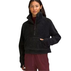 Lululemon Scuba oversized fleece funnel neck size M/L